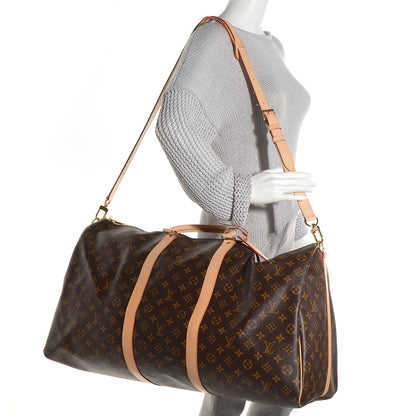 Louis Vuitton Monogram Keepall Bandouliere 60 2 of 7