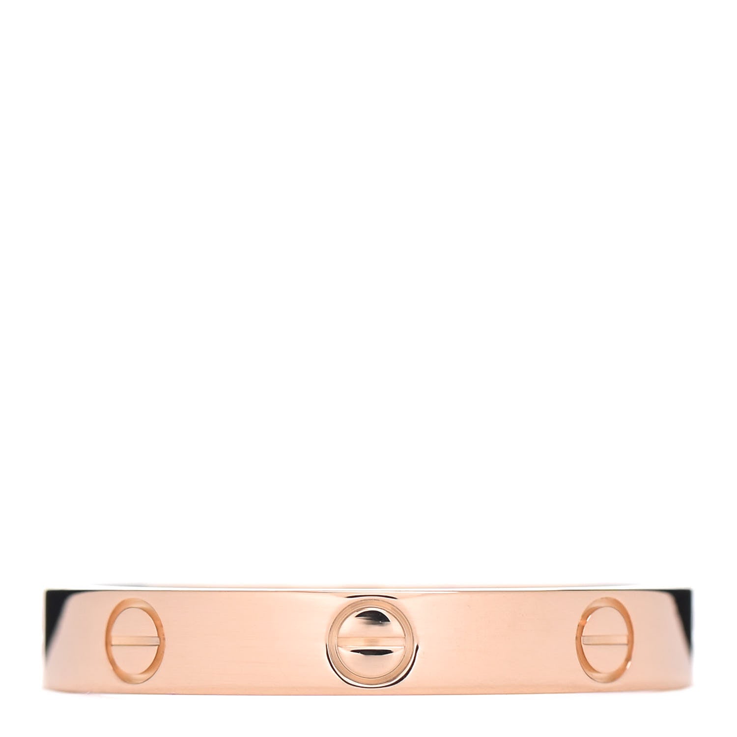 Cartier 18K Pink Gold 3.5mm LOVE Wedding Band Ring 64 10.75 1 of 4
