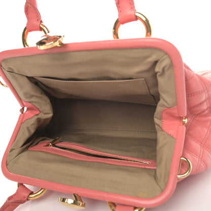 Marc Jacobs Calfskin Quilted Stam Flamingo 4 of 4