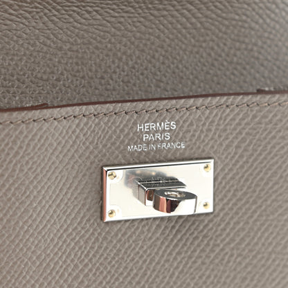 Hermes Epsom Kelly Pocket Compact Wallet Etain 7 of 11