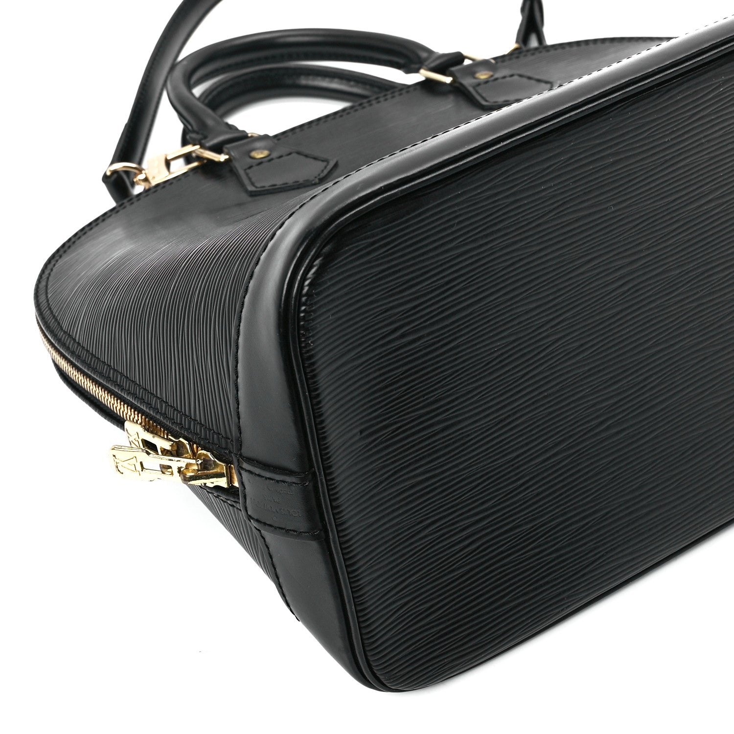 Louis Vuitton Epi Alma PM Black 11 of 12