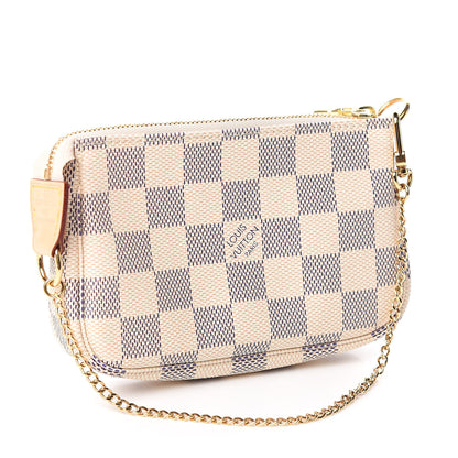 Louis Vuitton Damier Azur Mini Pochette Accessories 3 of 8