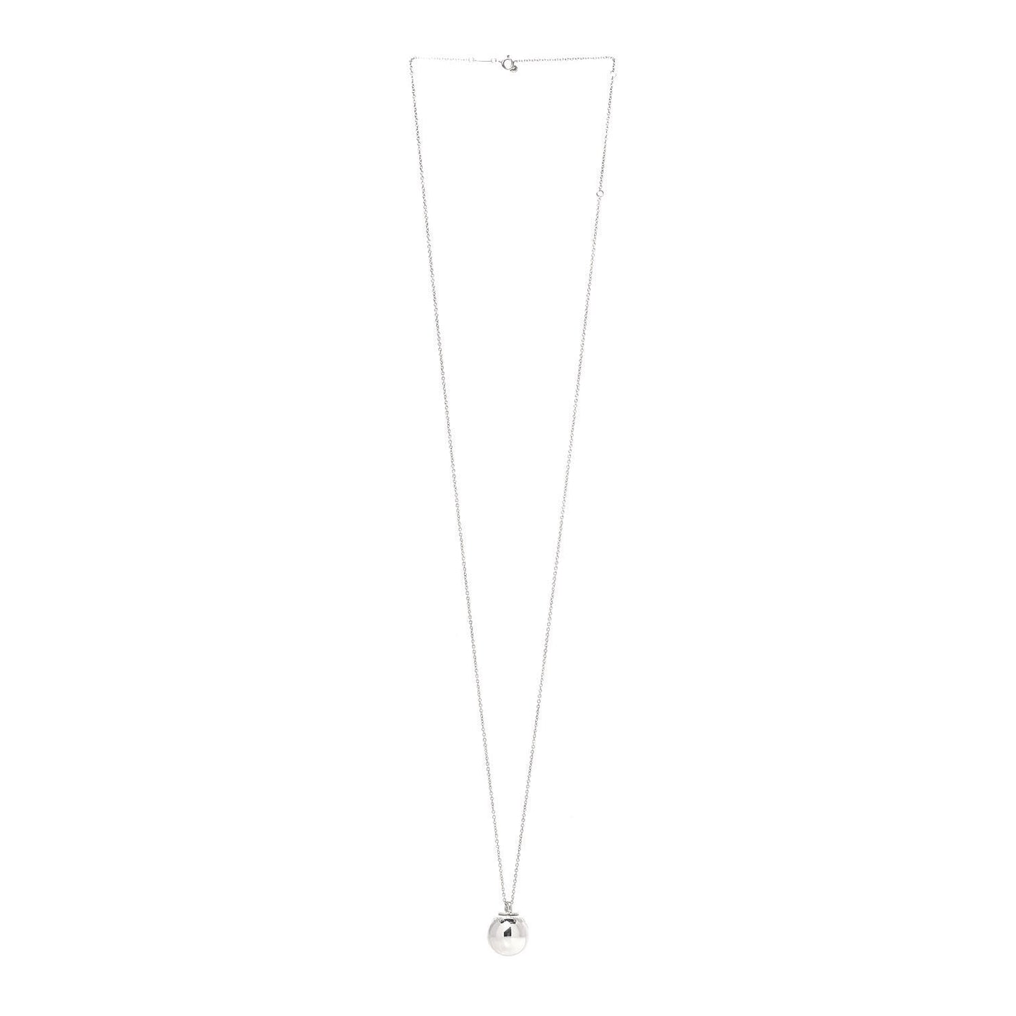Sterling Silver 19mm HardWear Ball Pendant Necklace
