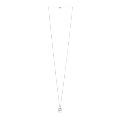 Tiffany Sterling Silver 19mm HardWear Ball Pendant Necklace 3 of 6