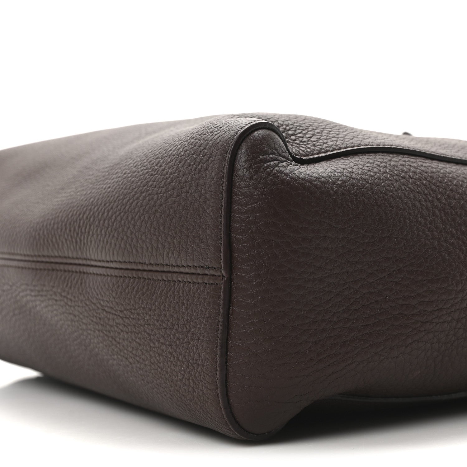 The Row Grained Calfskin Blake Hobo Acajou 10 of 10