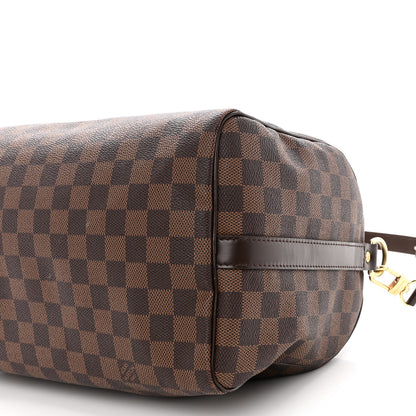 Louis Vuitton Damier Ebene Speedy Bandouliere 30 10 of 13