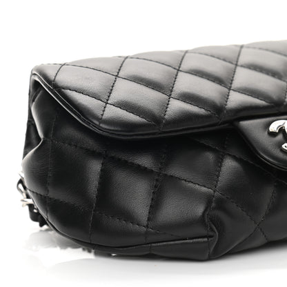 Chanel Calfskin Quilted CC Uniform Flap Belt Bag Black 10 of 11