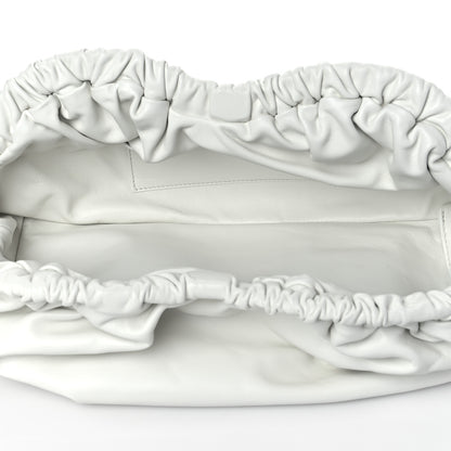 Mansur Gavriel Lambskin Cloud Clutch White 5 of 9