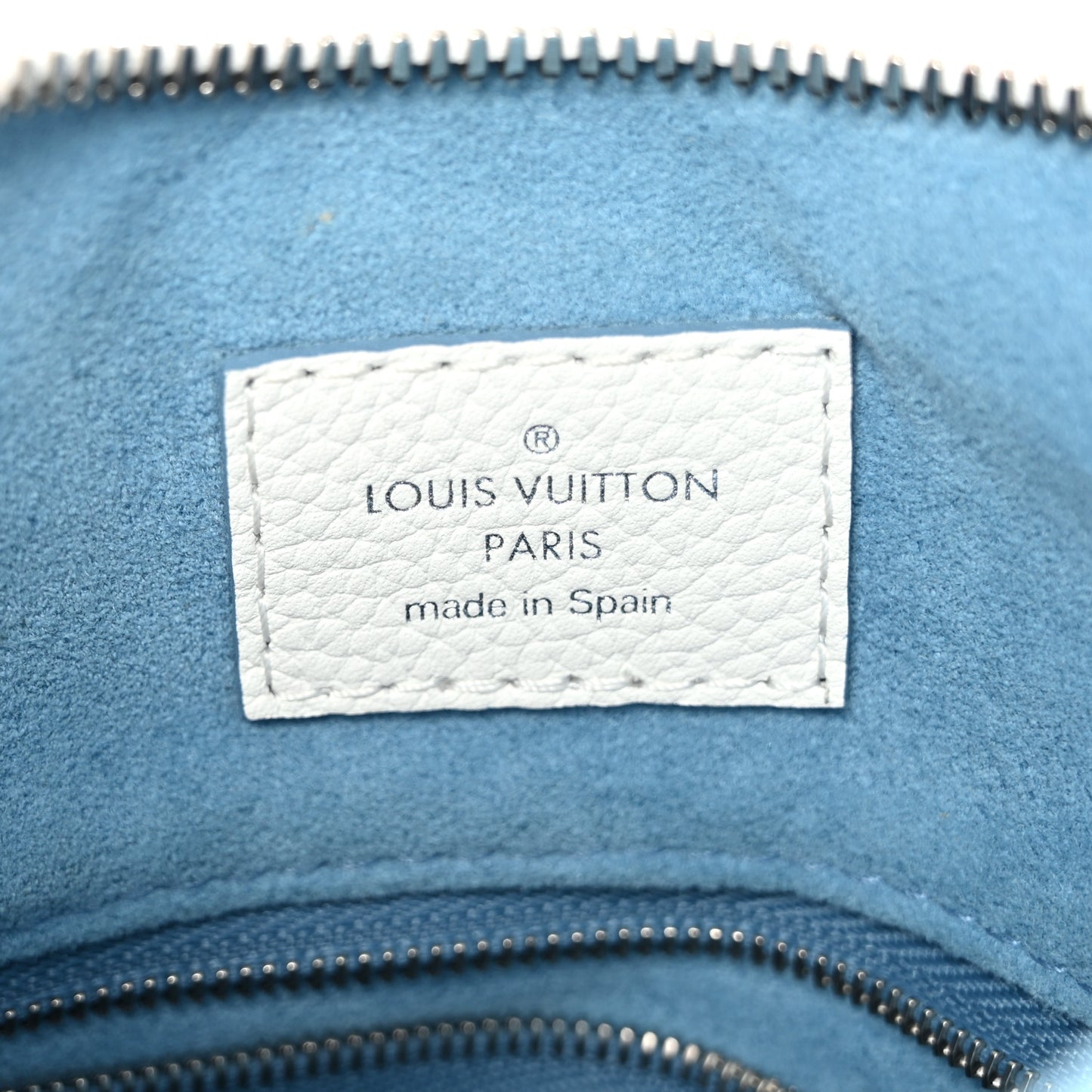 Mahina Beaubourg Hobo MM Snow Orage Blue