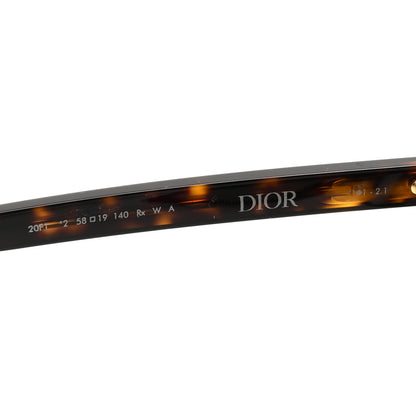 Christian Dior Acetate Butterfly 30 Montaigne Mini Sunglasses Tortoise 5 of 6