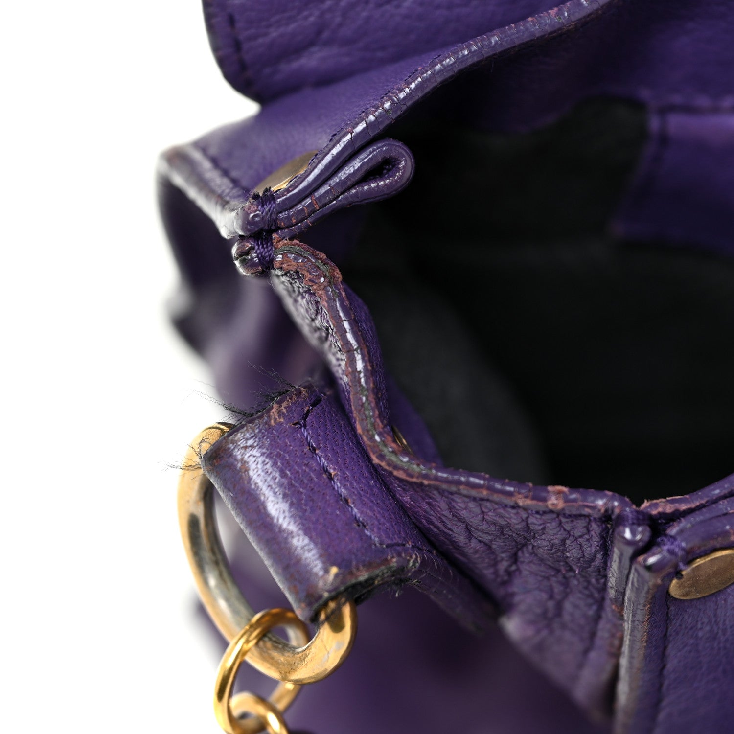 Proenza Schouler Lambskin Medium PS1 Satchel Purple Rain 16 of 30