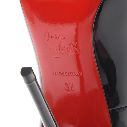 Christian Louboutin Patent So Kate 120 Pumps 37 Black 6 of 8