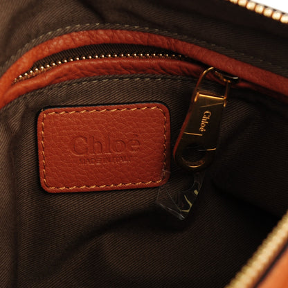 Chloe Calfskin Medium Marcie Satchel Tan 6 of 8