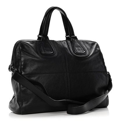 Givenchy Calfskin Zipped Briefcase Nightingale Black 2 of 15