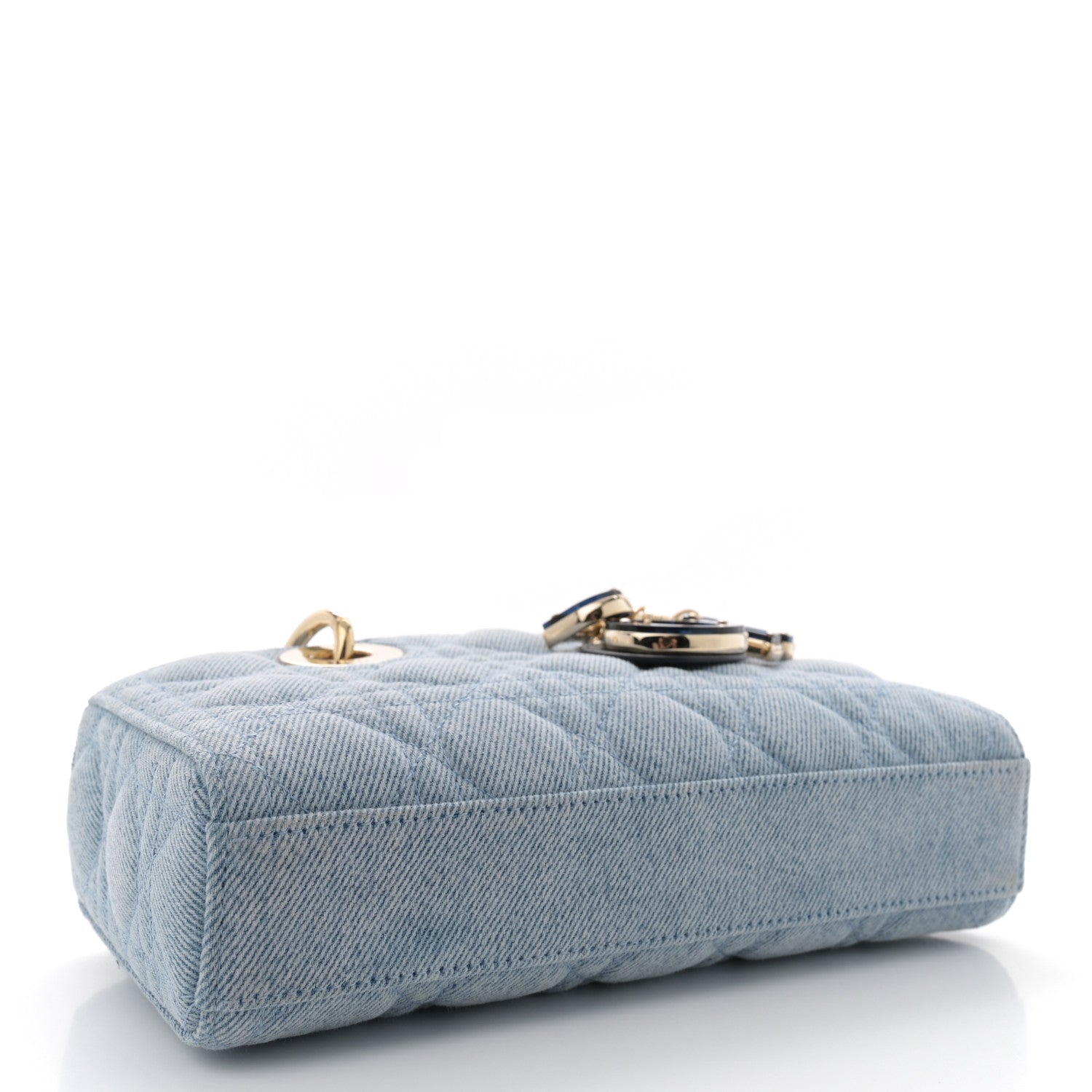Christian Dior Denim Macrocannage Lady D-Joy Blue 4 of 10