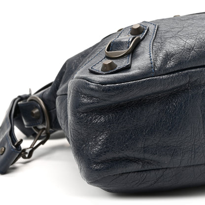 Balenciaga Agneau Classic Hardware Town Bleu Obscur 9 of 10