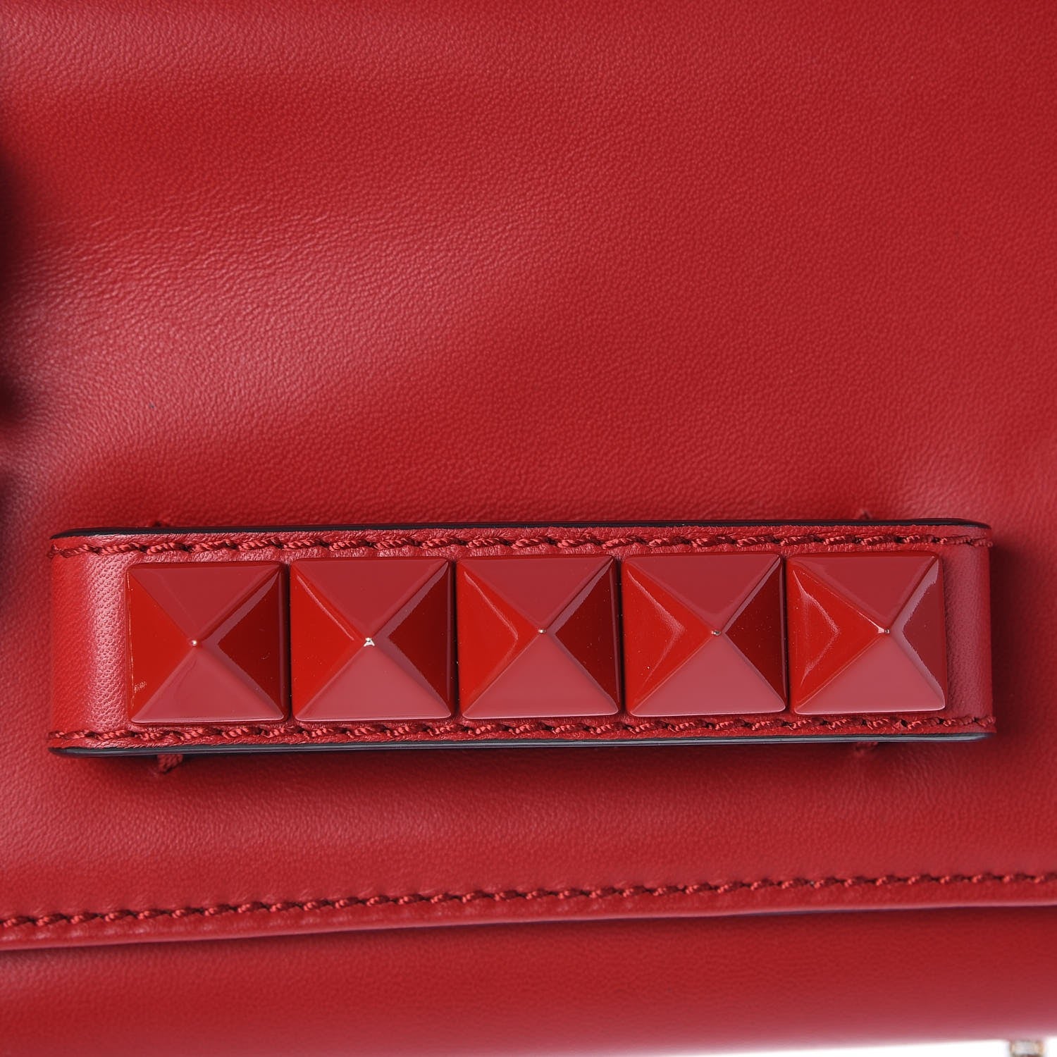 Valentino Garavani Nappa Va Va Voom Shoulder Bag Red 9 of 9