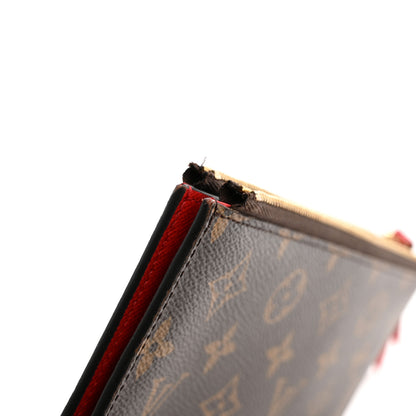 Louis Vuitton Monogram Adele Wallet Coquelicot 8 of 12