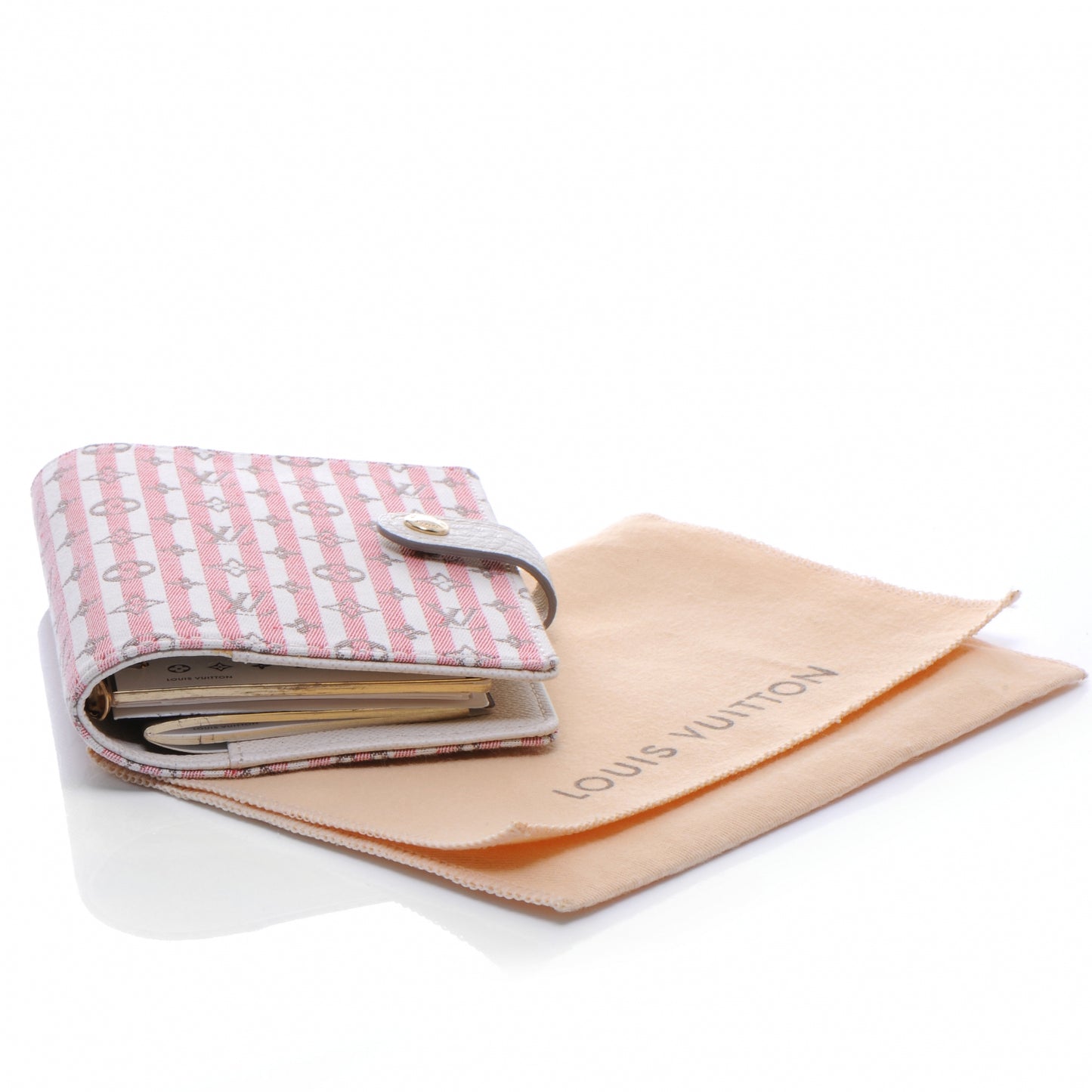 Mini Lin Croisette Small Ring Agenda Rouge