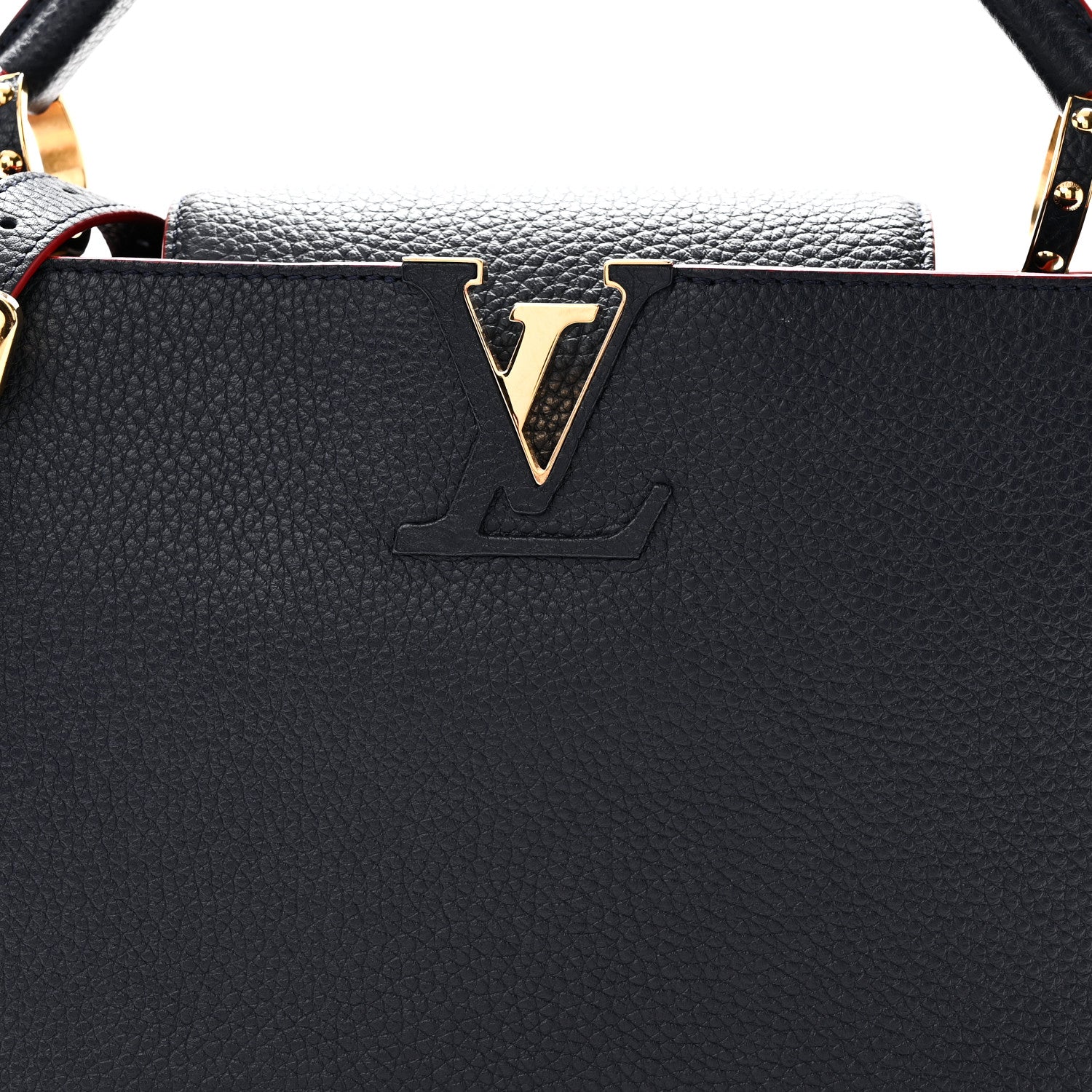 Louis Vuitton Taurillon Capucines PM Marine Rouge 7 of 9