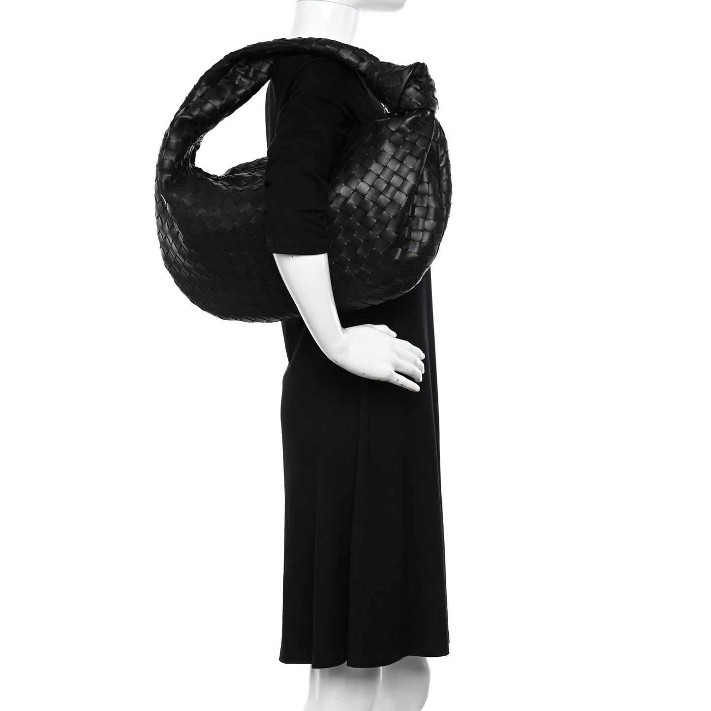 Nappa Intrecciato Small Jodie Black