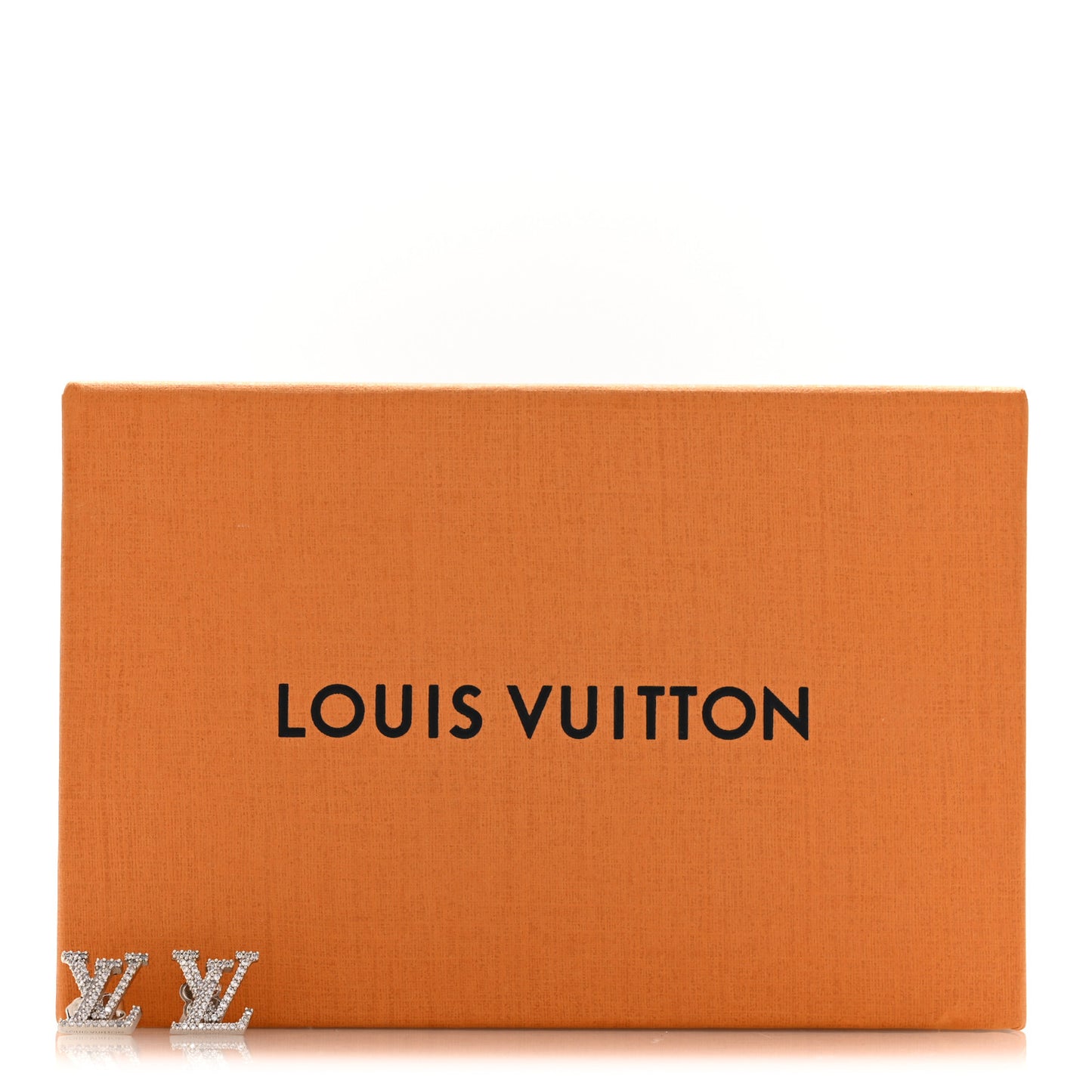 Crystal LV Iconic Earrings Silver