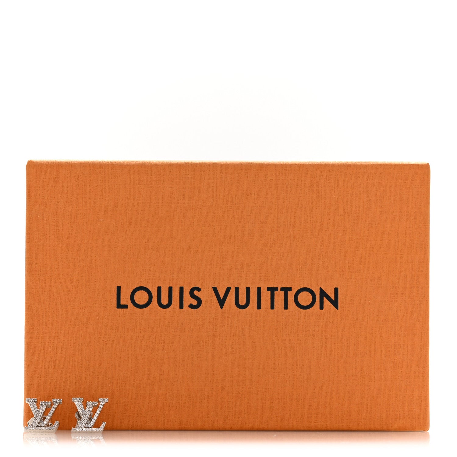 Louis Vuitton Crystal LV Iconic Earrings Silver 5 of 5
