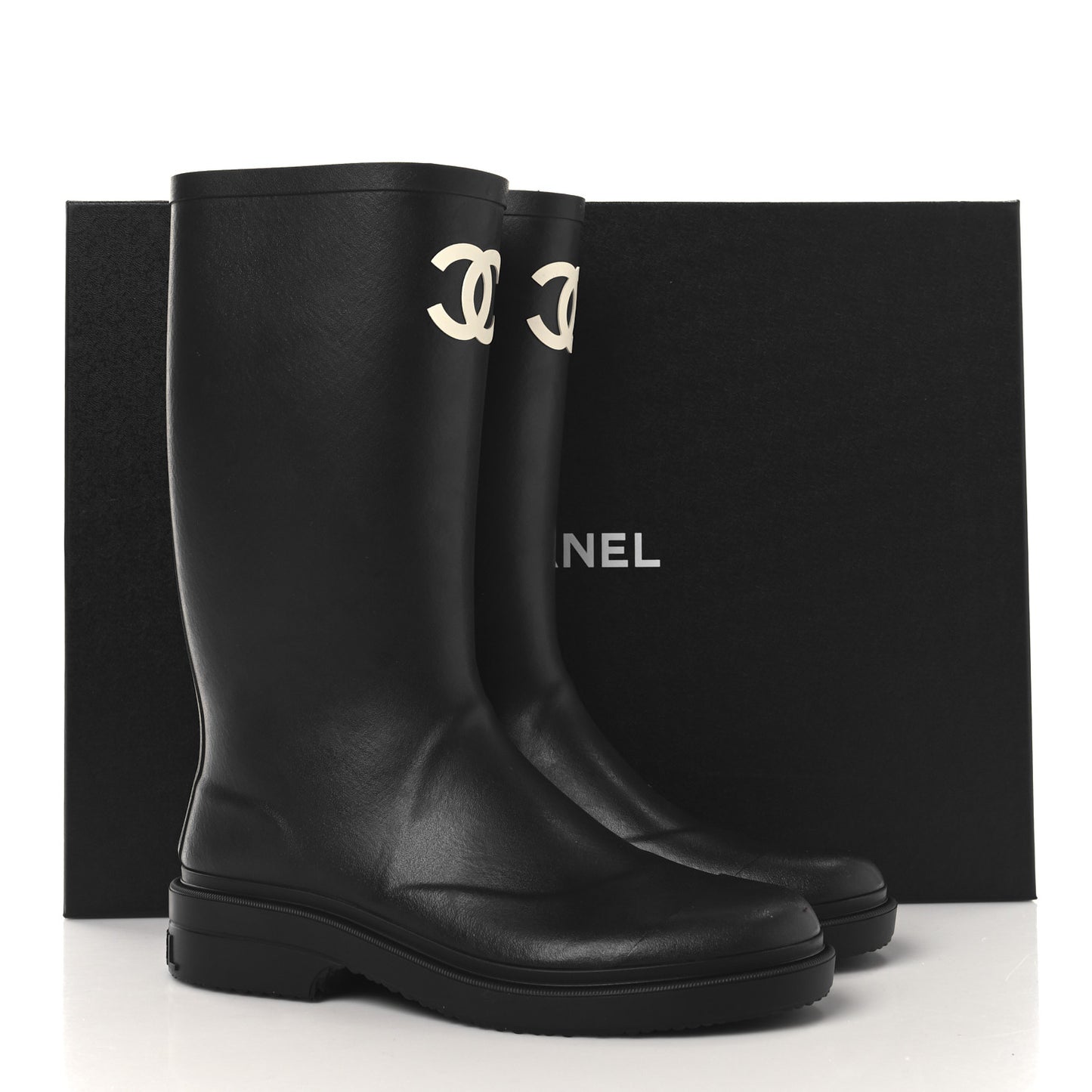 Caoutchouk CC High Boots 39 Black