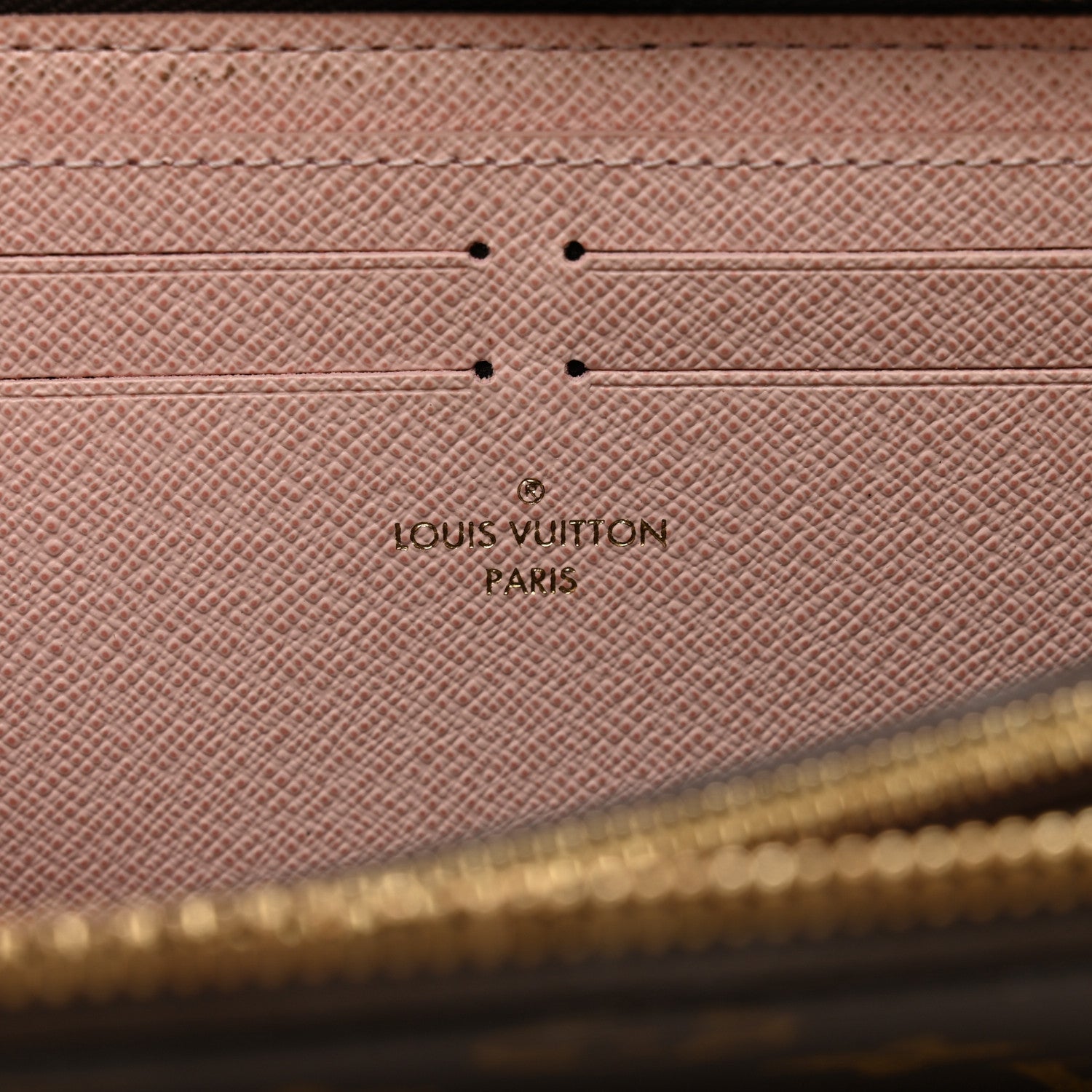 Louis Vuitton Monogram Clemence Wallet Rose Ballerine 6 of 7