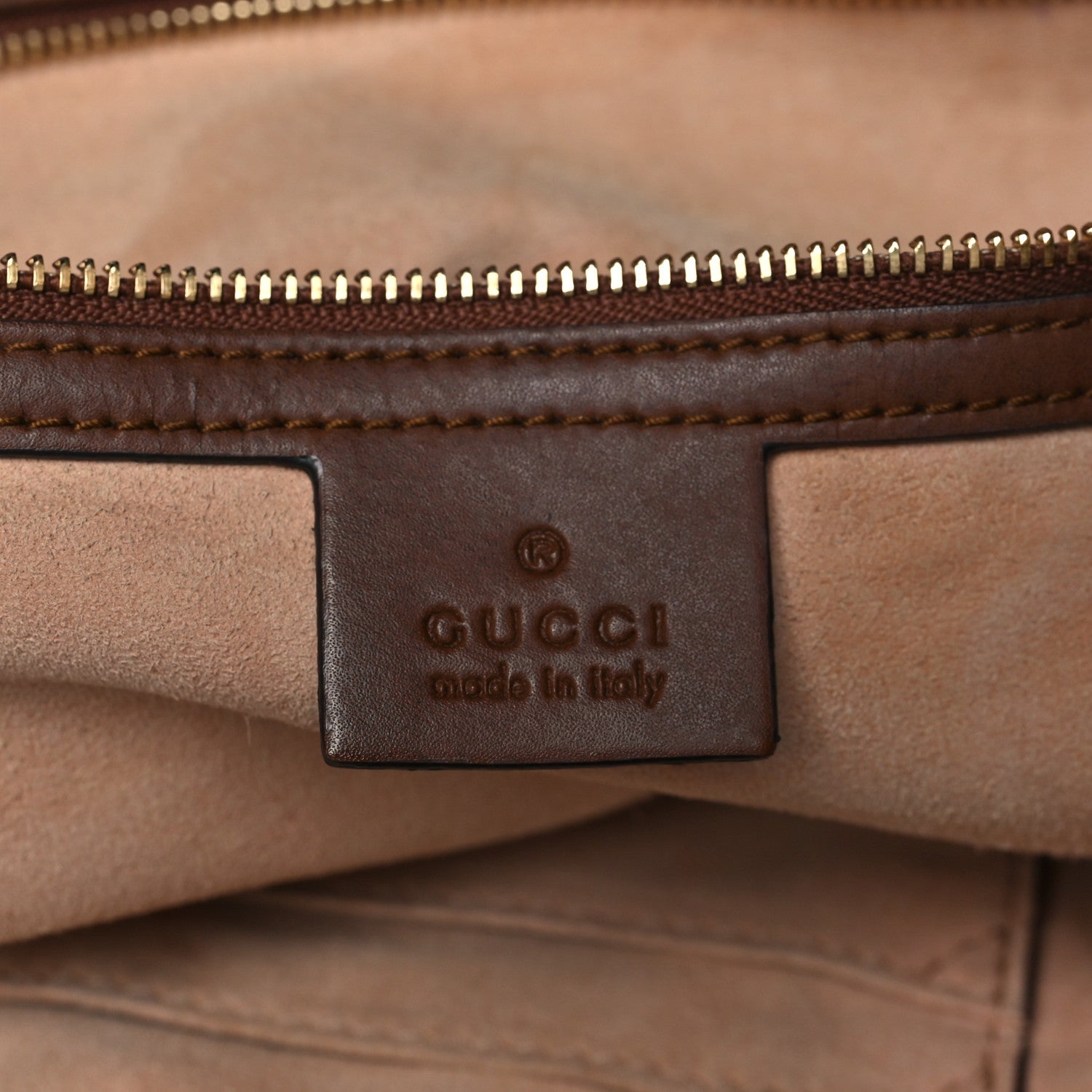 Gucci Soft GG Supreme Monogram Medium Crossbody Tote Beige Cuir 6 of 10