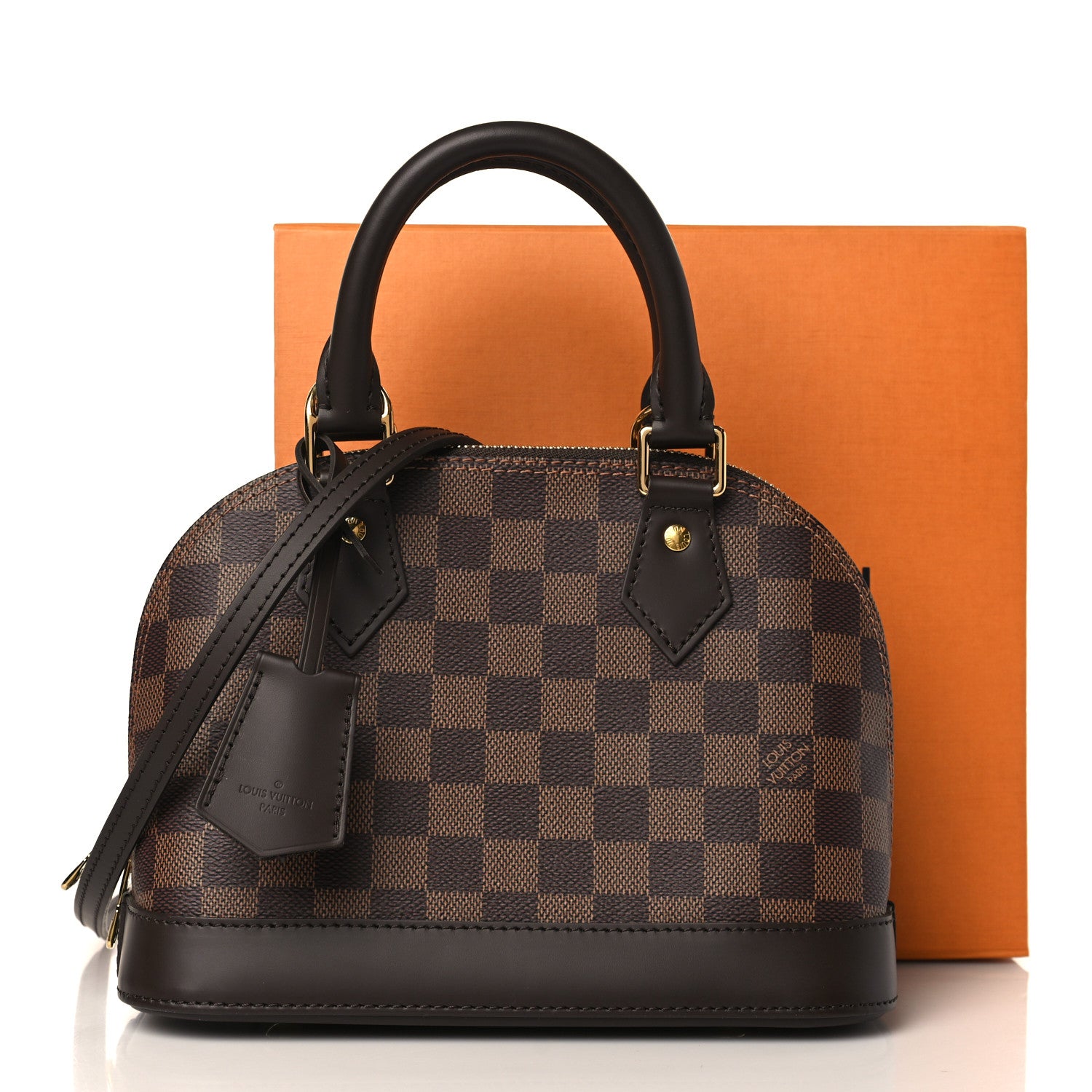 Louis Vuitton Damier Ebene Alma BB 9 of 9