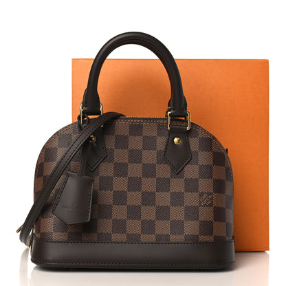 Louis Vuitton Damier Ebene Alma BB 9 of 9