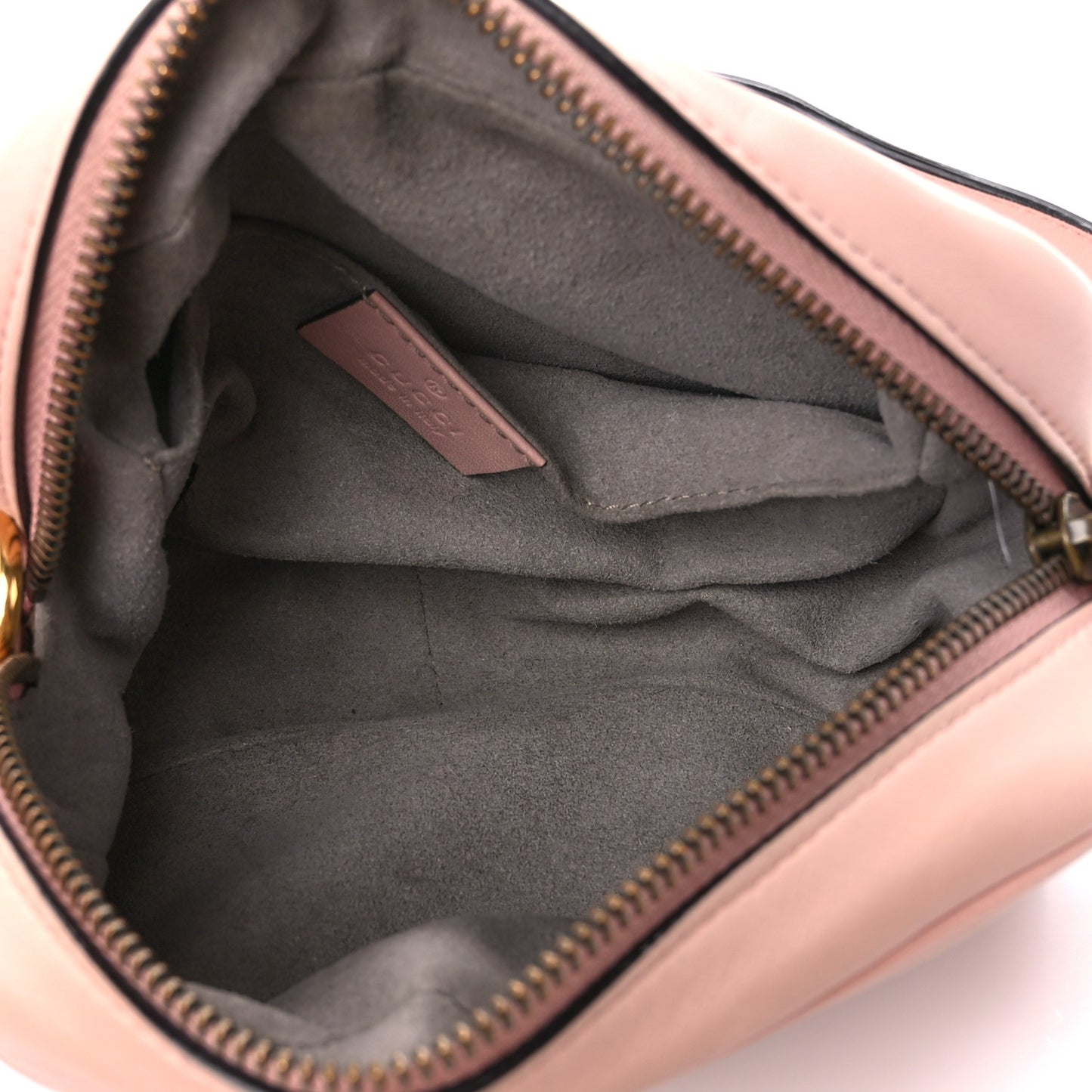 Calfskin Matelasse Mini GG Marmont Chain Shoulder Bag Perfect Pink