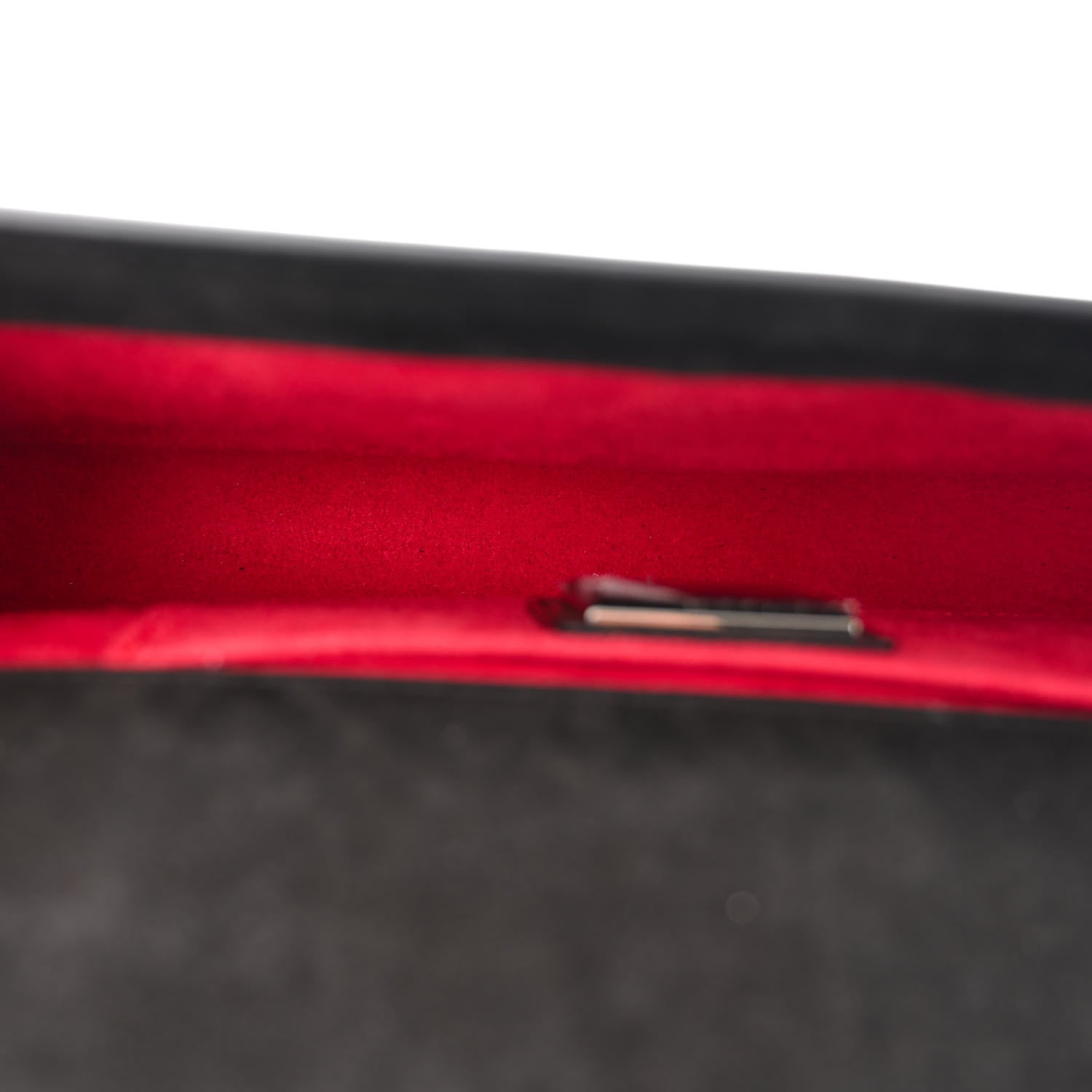 Christian Louboutin Patent Leopard Vero Dodat Clutch Black 6 of 10