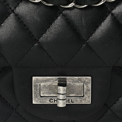 Chanel Lambskin Quilted Medium Hybrid Reissue Flap Black 8 of 13