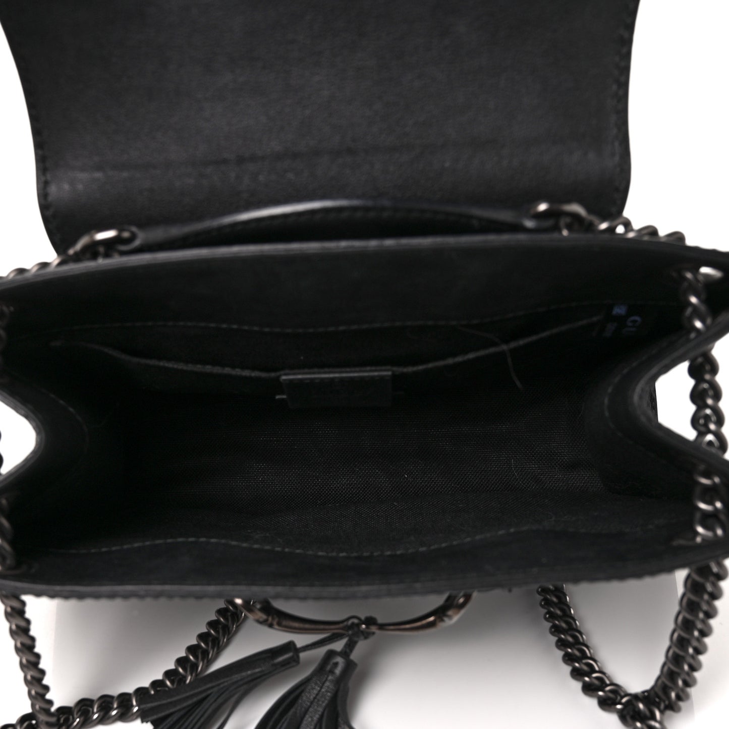 Guccissima Small Emily Shoulder Bag Black