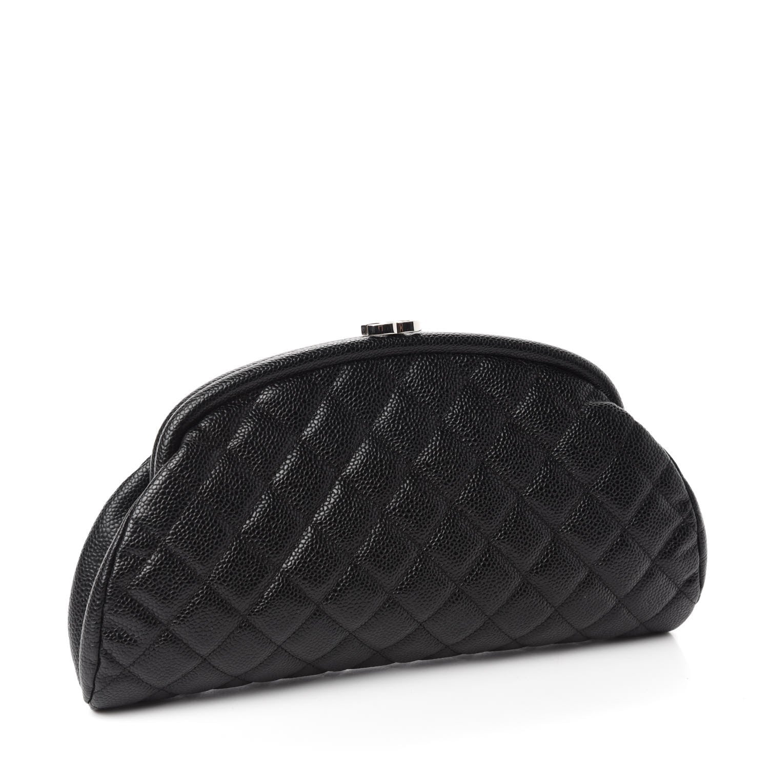 Chanel Caviar Quilted Timeless Clutch Black 3 of 11