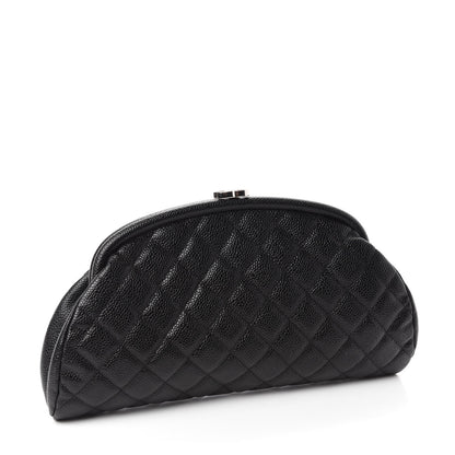 Chanel Caviar Quilted Timeless Clutch Black 3 of 11
