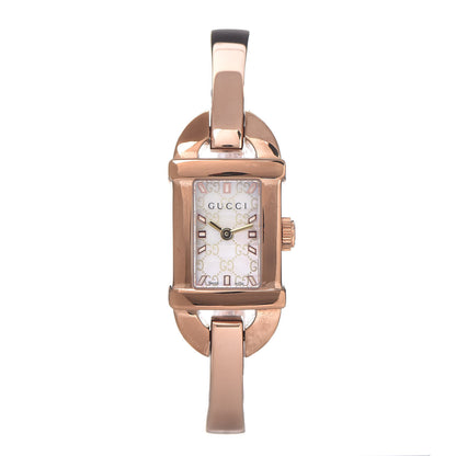 Gucci Stainless Steel Mother of Pearl 16mm 6800L Quartz Watch 1 of 6