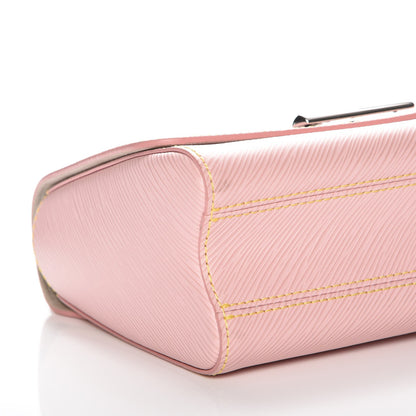 Louis Vuitton Epi Twist Shoulder Bag MM Rose Ballerine 9 of 10