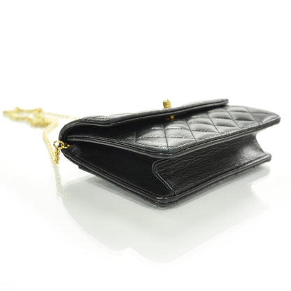 Chanel Lambskin Quilted Evening Flap Black 5 of 11