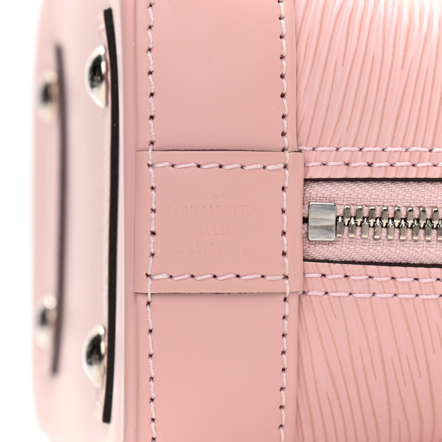Louis Vuitton Epi Alma BB Rose Ballerine 6 of 9