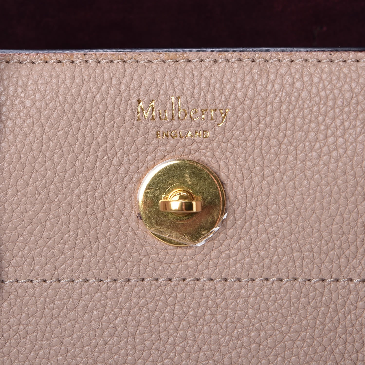Mulberry Classic Grain Small New Bayswater Rosewater 6 of 18