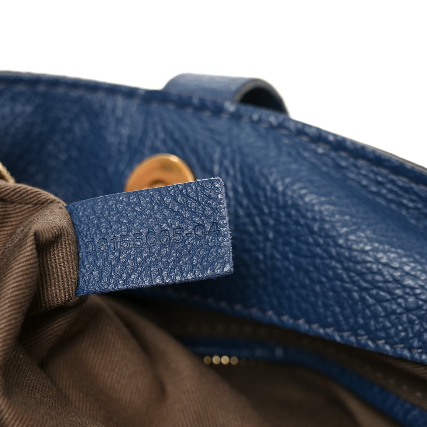 Calfskin Large New Marcie Tote Royal Navy