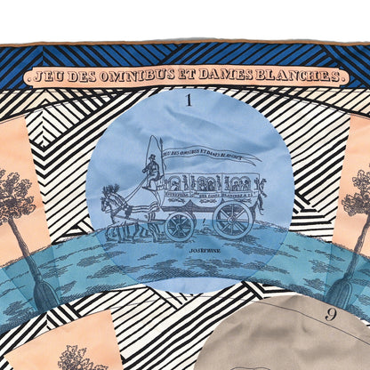 Hermes Silk Jeu Des Omnibus Remix Scarf 90 4 of 4