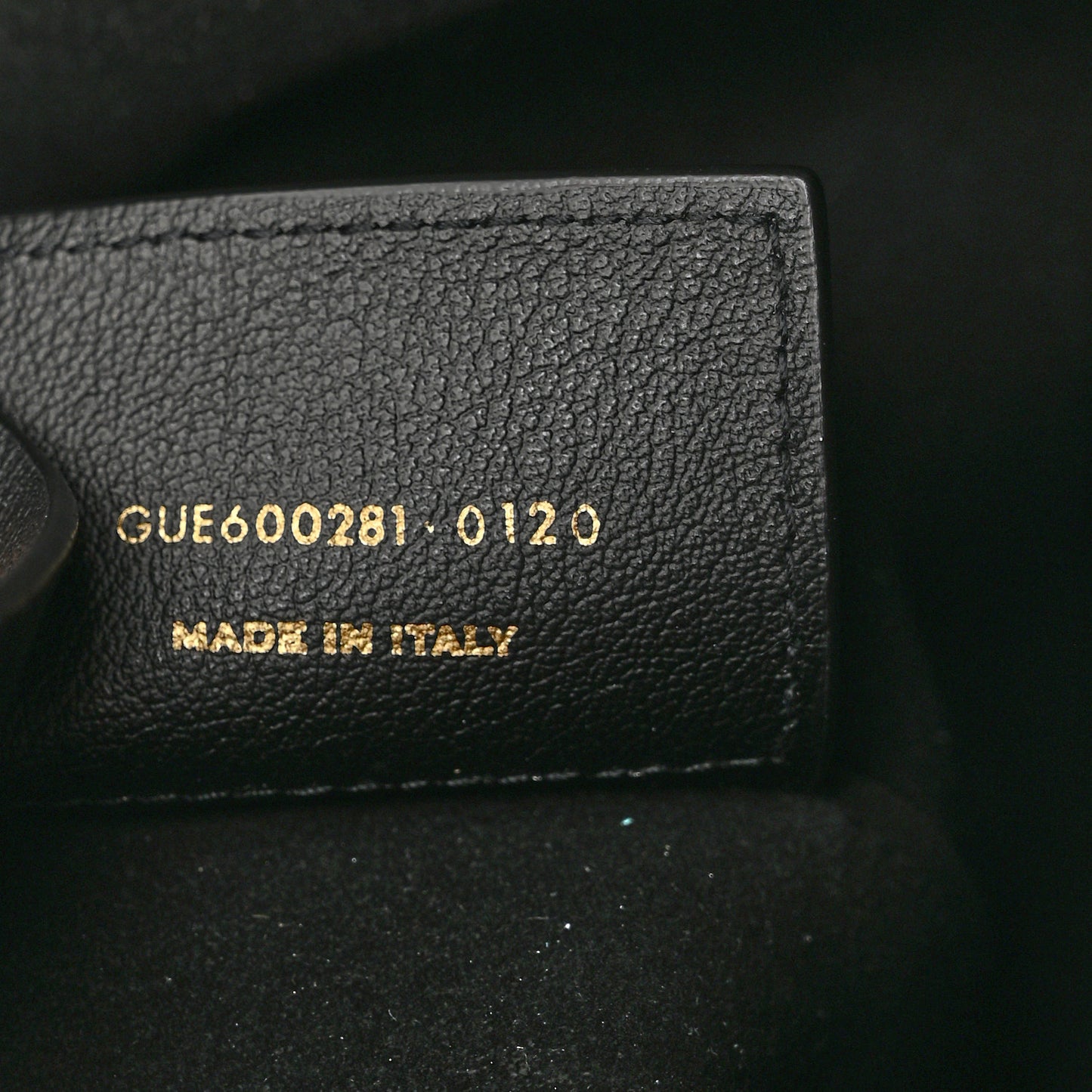 Calfskin Large Shopping Tote Black