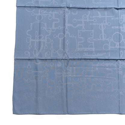 Hermes Silk Cotton Collection Equestre Scarf 100 4 of 4