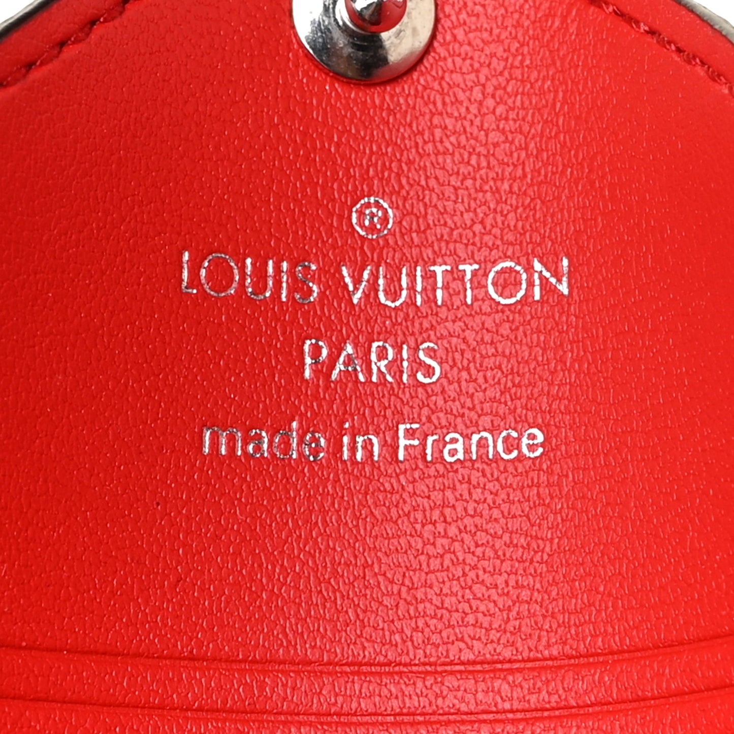 Monogram Escale Small Kirigami Pochette Insert Red