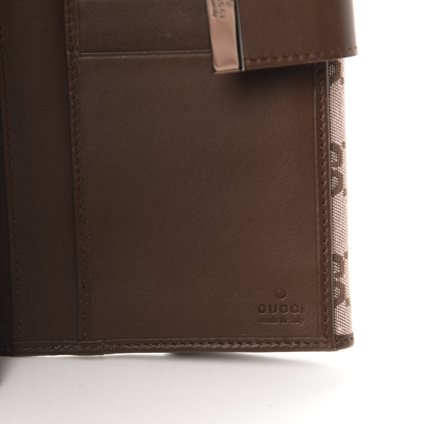 Monogram Continental Flap Wallet Brown