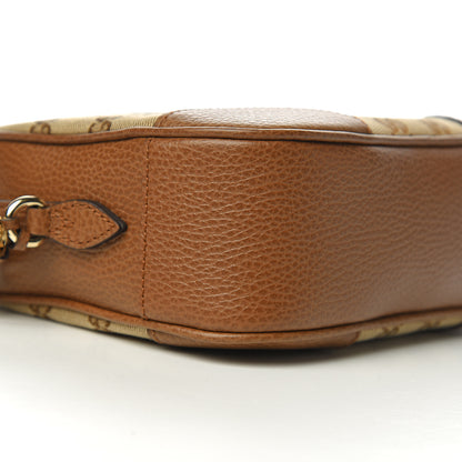 Gucci Monogram Mini Bree Messenger Bag Beige Tabacco 7 of 9